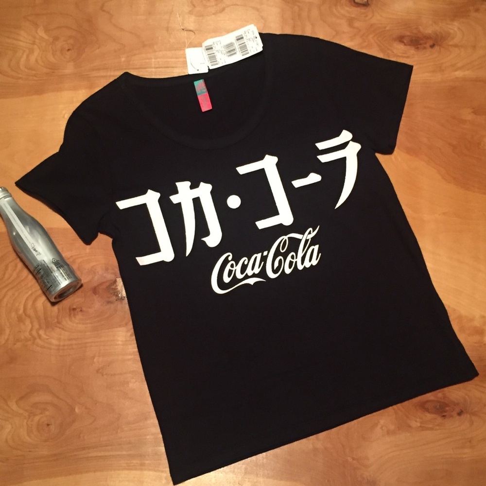Coca-Cola T -Shirt (black w/ Asian Script)